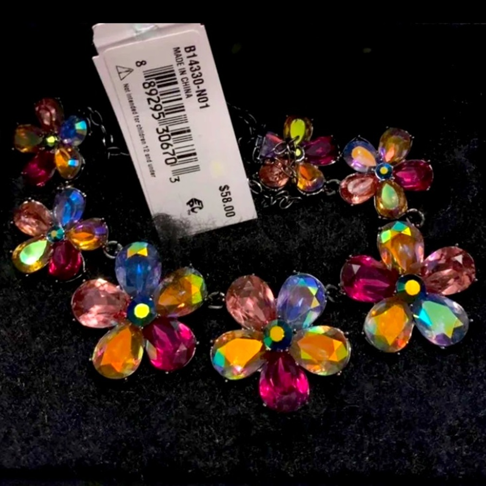 Brand NWT Betsey Johnson Multi-Color Necklace